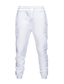 Недорогие Штаны-мужские повседневные спортивные штаны для бега, базовые брюки для бега с драпировкой, однотонная эластичная талия, с карманами, брюки
