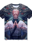 billige Casual T-shirts til mænd-Inspireret af Jujutsu Kaisen Ryomen Sukuna T-shirt Anime 100% Polyester Anime 3D Harajuku Grafisk T恤衫 Til Herre / Dame / Par