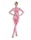 billiga Glansig-Zentai-kostymer Cosplay-kostym Kattdräkt Karnevalsdräkt Helkroppsdräkt Herr Dam Kön Solid färg Latex Spandex Lycra Kostym för Jul Halloween Karnival Vuxna