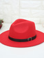 Χαμηλού Κόστους Ανδρικά καπέλα-βασικό ανδρικό καπέλο κουβά vintage καπέλο Fedora καπέλο ηλίου μονόχρωμο καπέλο / φθινόπωρο / καλοκαίρι