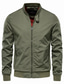 Χαμηλού Κόστους Ανδρικά Μπουφάν &amp; Παλτό-ανδρικό casual τζάκετ κανονικό παλτό τσέπης μαύρο στρατό πράσινο χακί σκούρο navy chic&amp;amp; μοντέρνο street fall φερμουάρ hoodie κανονικό