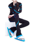 cheap Figure Skating Training Outfit-Figure Skating Jacket with Pants Women&#039;s Girls&#039; Ice Skating Pants / Trousers Top White Pink Blue Glitter Fleece Spandex High Elasticity Training Competition Skating Wear Thermal Warm Crystal