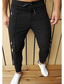 abordables Chinos-Hombre pantalones de traje Pantalones Chinos Pantalones Bolsillo Clásico Color sólido Comodidad Al Aire Libre Longitud total Formal Negocio Ropa de calle Elegante Negro Caqui