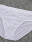 cheap Men&#039;s Underwear-Men&#039;s Basic Simple Pure Color Basic Panties Briefs Underwear High Elasticity Low Waist Sexy 1 PC Light Blue M