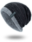 Χαμηλού Κόστους Ανδρικά καπέλα-Καπέλο Προστατευτικό καπέλο Ανδρικά Μαύρο Γκρίζο Κρασί ΕΞΩΤΕΡΙΚΟΥ ΧΩΡΟΥ Καθημερινά Αγνό Χρώμα Μονόχρωμες Ζεστό / Φθινόπωρο / Χειμώνας