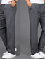 ieftine Pantaloni Cargo-Bărbați chinez Pantaloni Pantaloni Cargo Buzunar Design Elastic cu Cordon Casual Casual Zilnic Exterior Sport Culoare solidă Talie medie Verde Militar Negru Galben M L XL