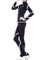 cheap Figure Skating Training Outfit-Figure Skating Jacket with Pants Women&#039;s Girls&#039; Ice Skating Pants / Trousers Top White Pink Blue Glitter Fleece Spandex High Elasticity Training Competition Skating Wear Thermal Warm Crystal