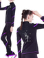 cheap Figure Skating Training Outfit-Figure Skating Jacket with Pants Women&#039;s Girls&#039; Ice Skating Pants / Trousers Top White Pink Blue Glitter Fleece Spandex High Elasticity Training Competition Skating Wear Thermal Warm Crystal