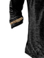 お買い得  メンズ3DＴシャツ-男性用 Tシャツ Ｖネック 1950年代風 長袖 グラフィック 十字架 Ｖネック カジュアル 日常 ボタンダウン 服装 ライトウェイト 1950年代風 カジュアル ブラック ライトブラウン ダックグレー