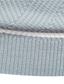 billige sweater til mænd-Herre Bluse bluse Strikke Strikket Stribet Rund hals Stilfuld udendørs Hjem Tøj Efterår Vinter Sort Blå S M L