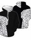 billiga grafiska hoodies-Inspirerad av 101 dalmatier Cruella de Vil Huvtröja Animé 100% Polyester Anime 3D Harajuku Grafisk Huvtröja Till Unisex / Par