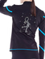 cheap Figure Skating Training Outfit-Figure Skating Jacket with Pants Women&#039;s Girls&#039; Ice Skating Pants / Trousers Top White Pink Blue Glitter Fleece Spandex High Elasticity Training Competition Skating Wear Thermal Warm Crystal