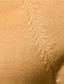 abordables pull-over pour hommes-Homme Pull Chandail Pull Tricoter Tricoté Couleur unie Col Ras du Cou à la mode Casual Extérieur Intérieur Vêtement Tenue Hiver Automne Noir Jaune M L XL