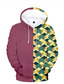 cheap Graphic Hoodies-Inspired by Demon Slayer Tomioka Giyuu Cosplay Costume Hoodie Polyester / Cotton Blend Check Printing Harajuku Graphic Hoodie For Women&#039;s / Men&#039;s