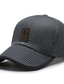 cheap Men&#039;s Hats-Men&#039;s Cap Hats Black Ink Blue Light Grey Dark Gray Letter Simple Outdoor