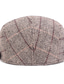 cheap Men&#039;s Hats-Men&#039;s Hats Flat Cap Black Khaki Gray Plaid Casual Outdoor Street Style