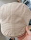 Χαμηλού Κόστους Ανδρικά καπέλα-Ανδρικά Καπέλα Επίπεδο καπέλο Μαύρο Πράσινο Χακί Βαθυγάλαζο Χακί Μπεζ Καφέ Γκρίζο Μονόχρωμες Καθημερινό Υπαίθριο Στυλ δρόμου