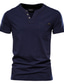 Χαμηλού Κόστους Ανδρικά μπλουζάκια casual-καλοκαιρινό απλό casual t-shirt ανδρική τάση μόδας αθλητικό μπλουζάκι slim βαμβακερό ανδρικό μπλουζάκι με τσέπη (κωδικός ευρώ)