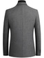 cheap Men&#039;s Jackets &amp; Coats-Men&#039;s Overcoat Winter Coat Blazer Office Work Fall Autumn Wool Thermal Warm Warm Outerwear Clothing Apparel Classic &amp; Timeless Essential