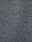 billige henley skjorter til mænd-Herre T-shirt Sommer Kortærmet Helfarve Henley Afslappet Daglig Knap ned Tøj Tøj Letvægt 1950&#039;erne Afslappet Hvid Sort Grå