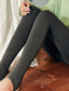 ieftine Leggings-Pentru femei Modă Cu talie inalta Colanti Jambiere Amestec Talie elastică Gros Lungime totală Pantaloni Cadouri de Crăciun Zilnic Strech Simplu Catifea Întindere pe 4 căi Confort Talie medie Zvelt