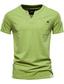 tanie Męskie koszulki casual-letnia prosta koszulka na co dzień moda męska koszulka sportowa wąska bawełniana kieszeń męska koszulka (kod euro)