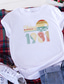 Недорогие Женские футболки-Подарки на 40-й день рождения женская винтажная рубашка 1981 года Футболка 40 лет быть потрясающей оригинальные части футболка ретро топы для вечеринки по случаю дня рождения (gray2-s)