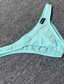 cheap Men&#039;s Underwear-Men&#039;s Basic Sexy Pure Color Sexy Panties Briefs Underwear Stretchy Low Waist Light Blue M