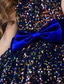 levne Párty šaty-Děti Dívčí Šaty Jednobarevné Bez rukávů Párty Narozeniny Flitry Síťka Mašle Roztomilý Princeznovské Polyester Maxi Áčkové šaty Tylové šaty Léto Podzim 3-12 let Stříbrná Vodní modrá Hnědá