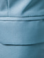 baratos Casacos &amp; Sobretudos para Homem-Homens Blazer Padrão Bolsos Casaco Cinzento Escuro Branco Preto Azul Vermelho Negócio O negócio Outono Comum 1 Botão Aberto para a Lateral Normal M L XL XXL / Manga Longa / Trabalho / Algodão