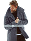 cheap Men&#039;s Jackets &amp; Coats-Men&#039;s Coat Long Normal Coat Green Black Dark Gray Brown Dailywear Fall Hoodie Regular Fit S M L XL XXL