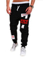 cheap Sweatpants-Men&#039;s Sweatpants Joggers Trousers Drawstring Print Active Sporty Casual Street Sports Daily Wear Micro-elastic Letter Other Prints Black / Red Black White S M L