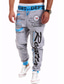 cheap Sweatpants-Men&#039;s Joggers Pants Sweatpants Harlem Pants Gray-blue Black blue Red-Navy S M L