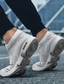 Χαμηλού Κόστους Ανδρικά Sneakers-Ανδρικά Αθλητικά Παπούτσια Αθλητικό Καθημερινό Κλασσικό ΕΞΩΤΕΡΙΚΟΥ ΧΩΡΟΥ Καθημερινά Περπάτημα Δίχτυ Μαύρο Κόκκινο Γκρίζο Χειμώνας Φθινόπωρο Άνοιξη