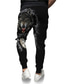 cheap Sweatpants-Men&#039;s Joggers Pants Sweatpants 3D Print Drawstring Elastic Waist Designer Big and Tall Casual Daily Micro-elastic Outdoor Sports Graphic Patterned Wolf Mid Waist 3D Print Black S M L