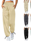 levne Dámské kalhoty-jaro a léto nové a přeshraniční dámské oblečení volné ležérní sportovní stahovací šňůrka široké legíny kalhoty dámské