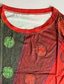Χαμηλού Κόστους Γυναικεία T-Shirts-Γυναικεία Φόρεμα μπλουζών Χιτώνας Μπλουζάκι Υψηλής Ποιότητας 3D εκτύπωση Γραφική Συνδυασμός Χρωμάτων Γεωμετρικό Σχέδιο Κοντομάνικο Στρογγυλή Λαιμόκοψη Causal Στάμπα Ρούχα Ρούχα