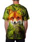 cheap Men&#039;s 3D T-shirts-Men&#039;s T shirt Tee Designer Summer Short Sleeve Dog Graphic Print Crew Neck Daily Holiday Print Clothing Clothes Designer Casual Big and Tall Green