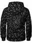 cheap Graphic Hoodies-Men&#039;s Hoodie Sweatshirt Designer Casual Graphic Paisley Silver Print Plus Size Hooded Casual Daily Weekend Long Sleeve Clothing Clothes Regular Fit