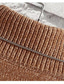 billige sweater til mænd-Herre Bluse bluse Jumper Strikke Strikket Geometrisk Rullekrave Stilfuld Afslappet udendørs Hjem Efterår Vinter Sort Grå M L XL / Langærmet