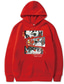 billiga 3d hoodies för män-Inspirerad av Demon Slayer Kamado Tanjirou Cosplay-kostym Huvtröja Polyester / bomullsblandning Grafiska tryck Tryck Harajuku Grafisk Huvtröja Till Herr / Dam
