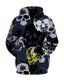 cheap Graphic Hoodies-Men&#039;s Hoodie Sweatshirt Front Pocket Print Designer Casual Retro Graphic Skull Black Print Hooded Casual Daily Weekend Long Sleeve Clothing Clothes Regular Fit