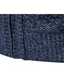 abordables pull cardigan pour hommes-Homme Pull Chandail Gilet Cardigan Tricoter Tricoté Rayé Mao à la mode Casual Extérieur sport Vêtement Tenue Hiver Automne bleu marine Bleu M L XL