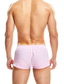 cheap Men&#039;s Underwear-Men&#039;s Basic Lattice Boxers Underwear Briefs Underwear Micro-elastic Low Waist 1 PC Blue M