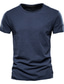levne Pánská trička pro volný čas-pánské tričko tričko krátký rukáv jednobarevné plus velikost posádka výstřih ležérní denní oblečení oblečení sportovní oblečení základní ležérní bílá černá šedá