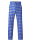 voordelige Chinos (zwaar katoen)-golfbroek heren stretch slim fit classic-fit kreukwerende flat-front chino broek broek rechte broek blauw