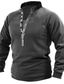 billige Sweatshirts med tryk-Herre Hættetrøje Designer Langærmet Helfarve Stående krave Afslappet Daglig Tøj Tøj Designer Sportstøj Afslappet Grøn militærgrøn Mørkegrå