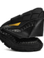 رخيصةأون أحذية أوكسفورد للرجال-رجالي أوكسفورد كاجوال مناسب للبس اليومي جلد أسود رمادي الخريف الربيع