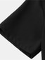 זול חולצות קז&#039;ואל לגברים-חולצת גברים בצבע אחיד מעמד צווארון רחוב קז&#039;ואל חולצות מכופתרות עם שרוולים קצרים אופנה קז&#039;ואל נוחה שחור בהיר ירוק חאקי/חולצות קיץ