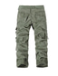 levne Cargo kalhoty-pánské klasické cargo kalhoty s více kapsami rovné nohavice outdoorové bavlněné taktické cargo kalhoty zip a knoflík denní sportovní jednobarevné celopropínací fialová armádní zelená černá khaki